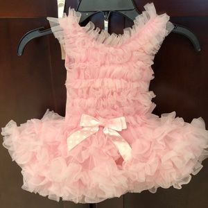 Popatu baby girls pink tutu dress, 3 months old